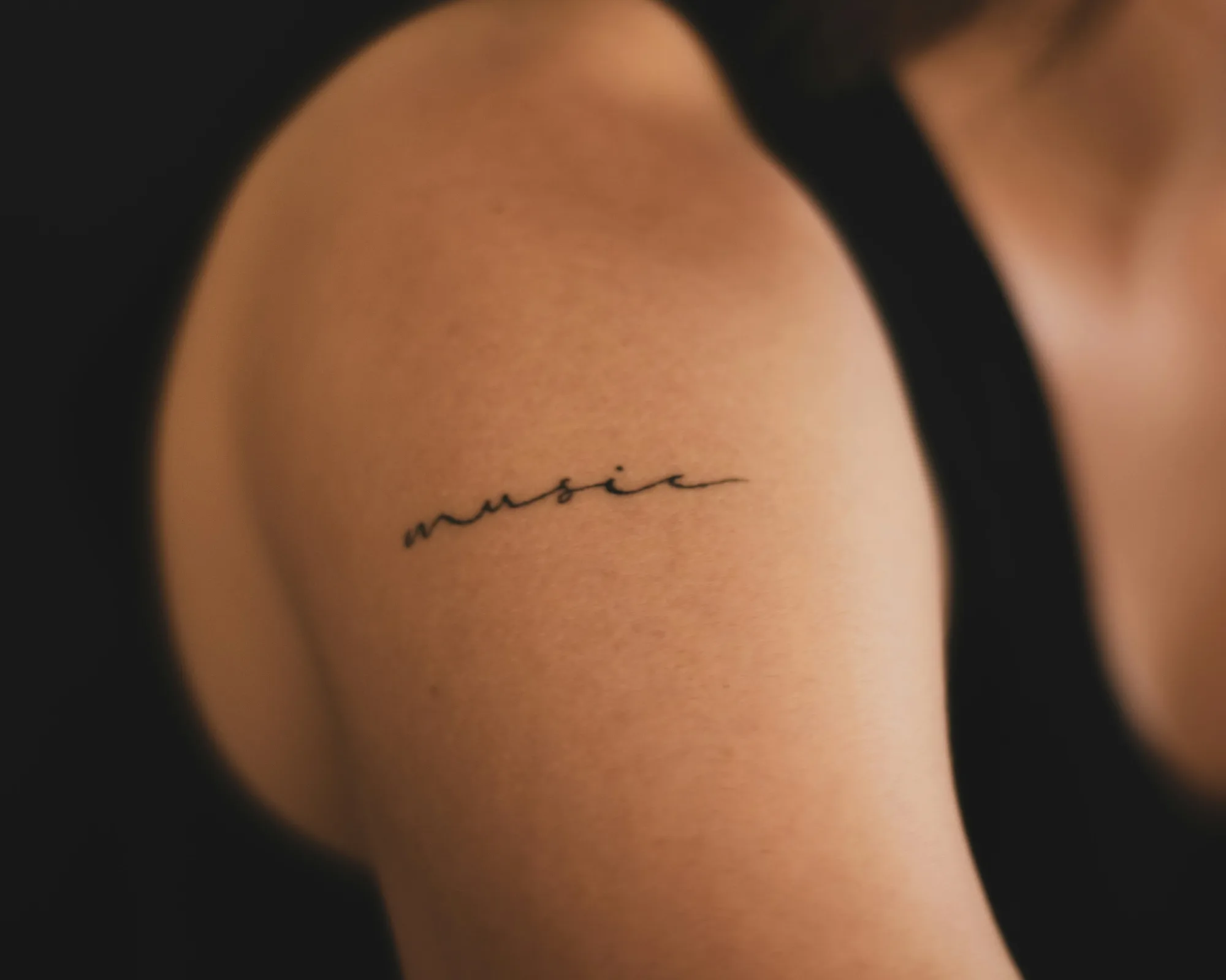 Small Black or Dark-Blue Tattoos