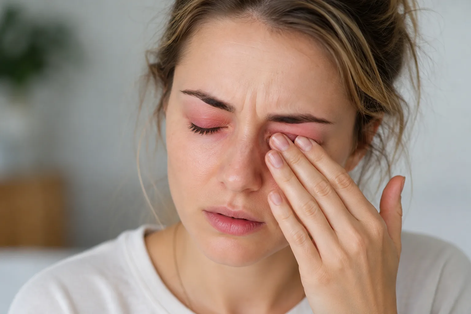 Burning, stinging or irritated eyes